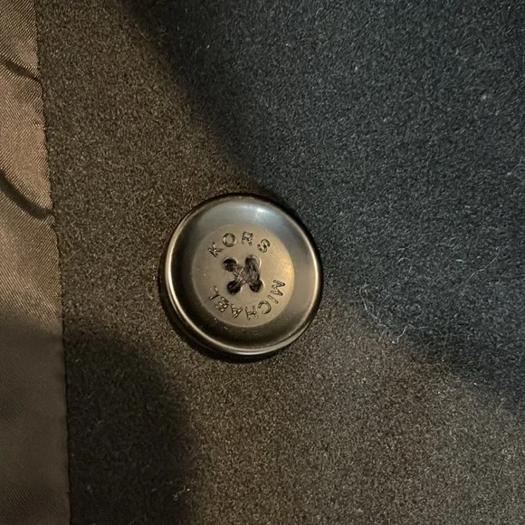 Michael Kors women’s black pea coat size S - Picture 10 of 14